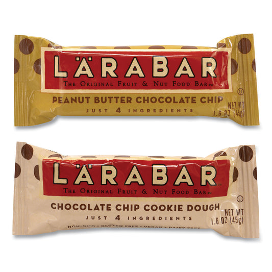 Larabar The Original Fruit and Nut Food Bar, Assorted Flavors, 1.6 oz Bar, 20 Bars/Box (22000447)