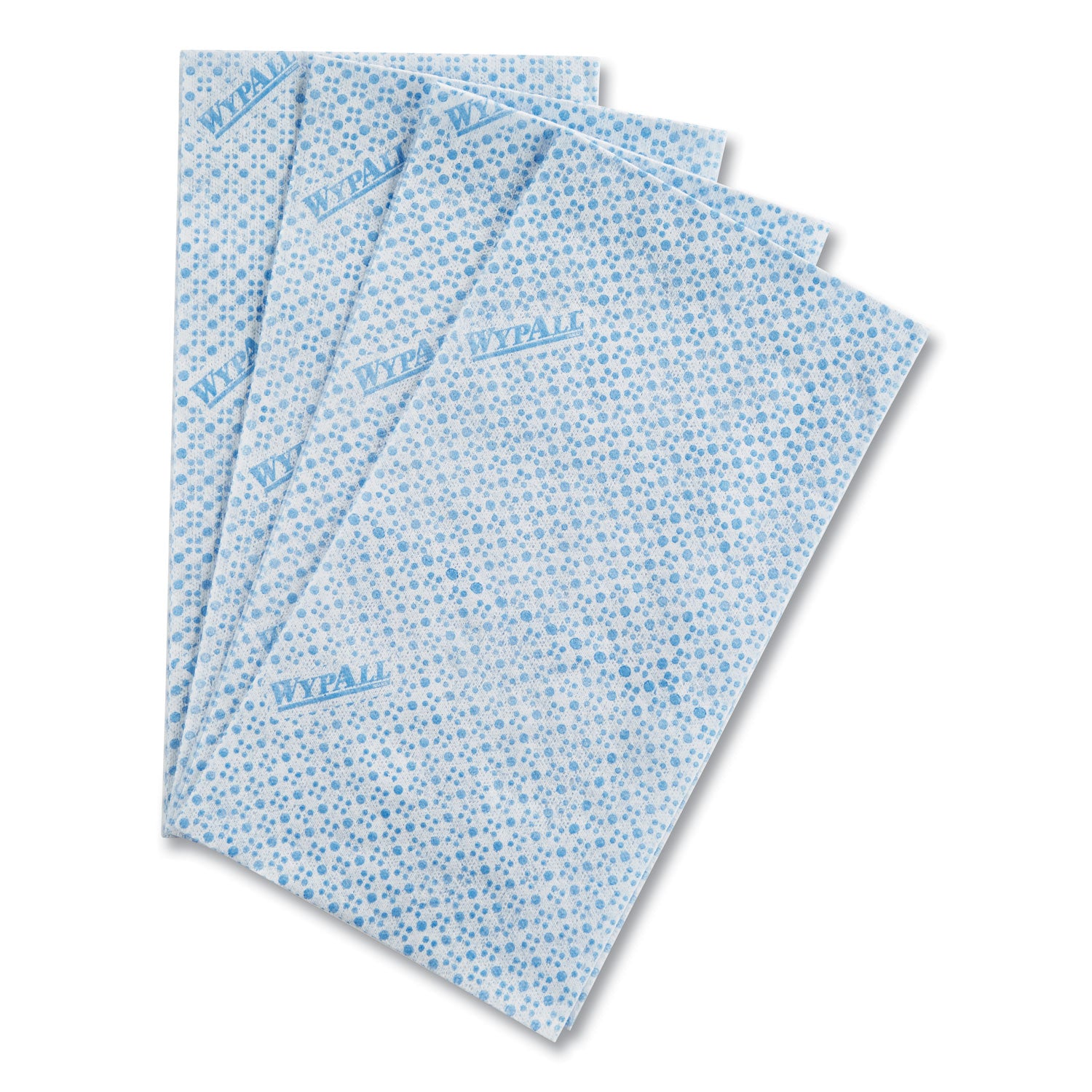 WypAll Foodservice Cloths, 12.5 x 23.5, Blue, 200/Carton (51636)