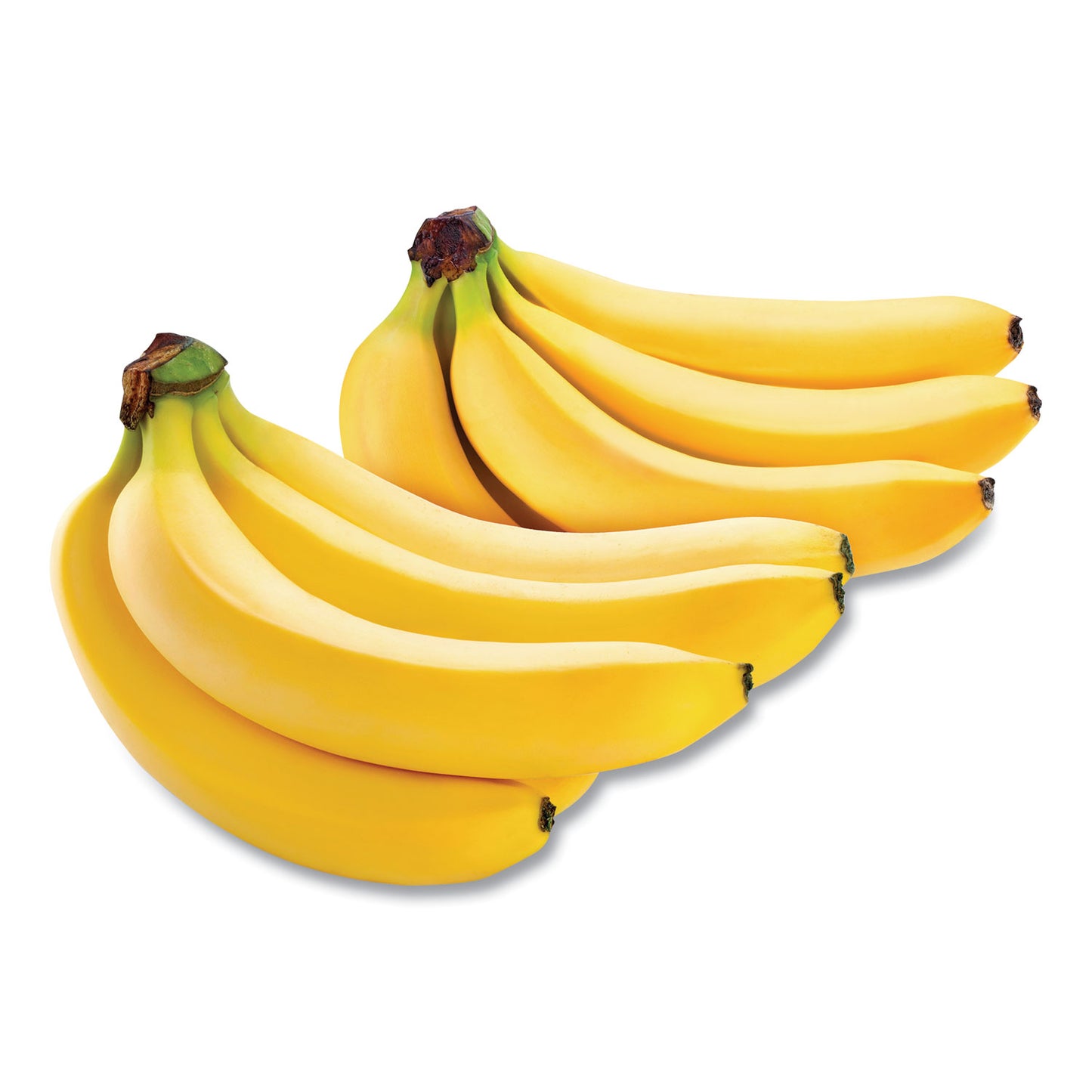 National Brand Fresh Organic Bananas, 6 lbs, 2 Bundles/Carton (90000107)