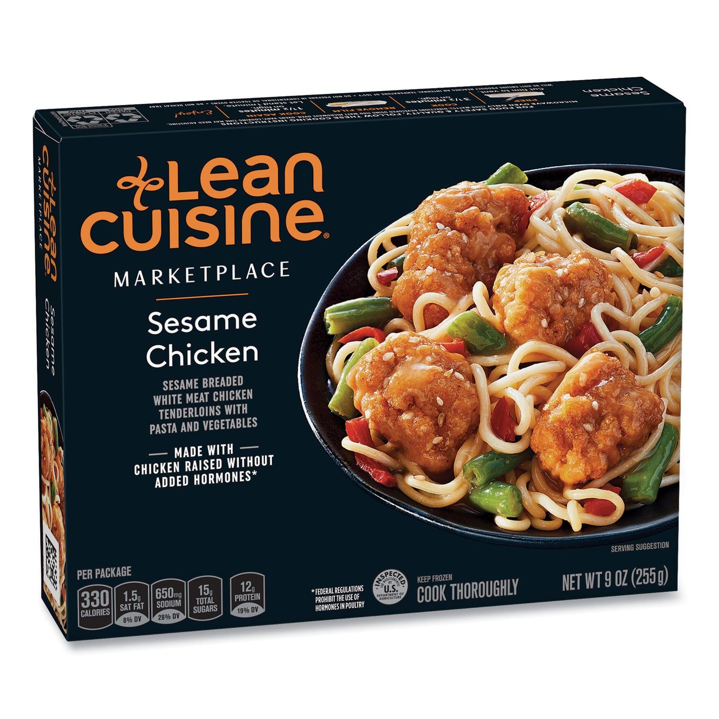 Lean Cuisine Marketplace Sesame Chicken, 9 oz Box, 3 Boxes/Pack (90300125)