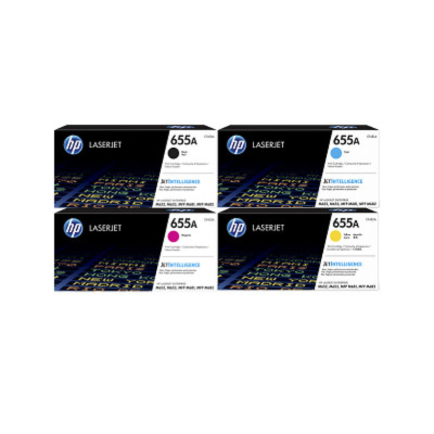 HP 655A Toner Cartridge Set