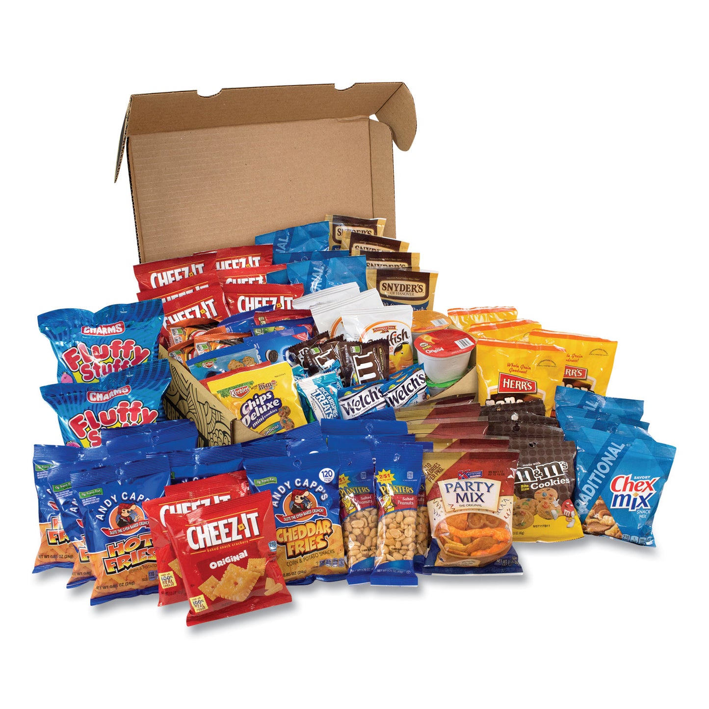 Snack Box Pros Big Party Snack Box, 75 Assorted Snacks/Box (700S0026)