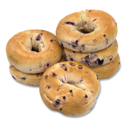 National Brand Fresh Blueberry Bagels, 6/Pack (90000007)