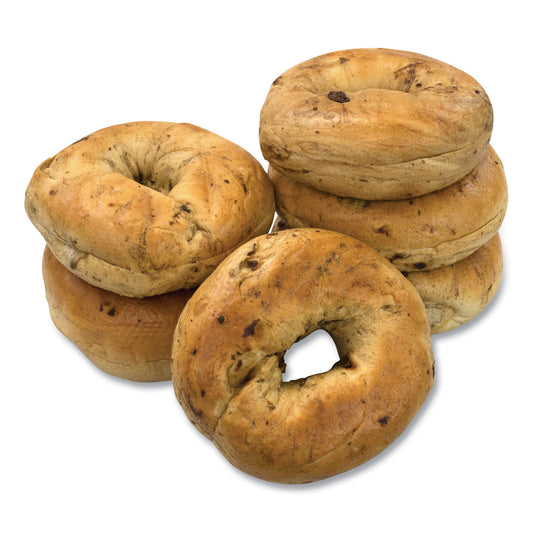 National Brand Fresh Cinnamon Raisin Bagels, 6/Pack (90000008)