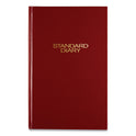 AT-A-GLANCE Standard Diary Daily Diary, 2025 Edition, Wide/Legal Rule, Red Cover, (200) 12 x 7.75 Sheets (SD37613)
