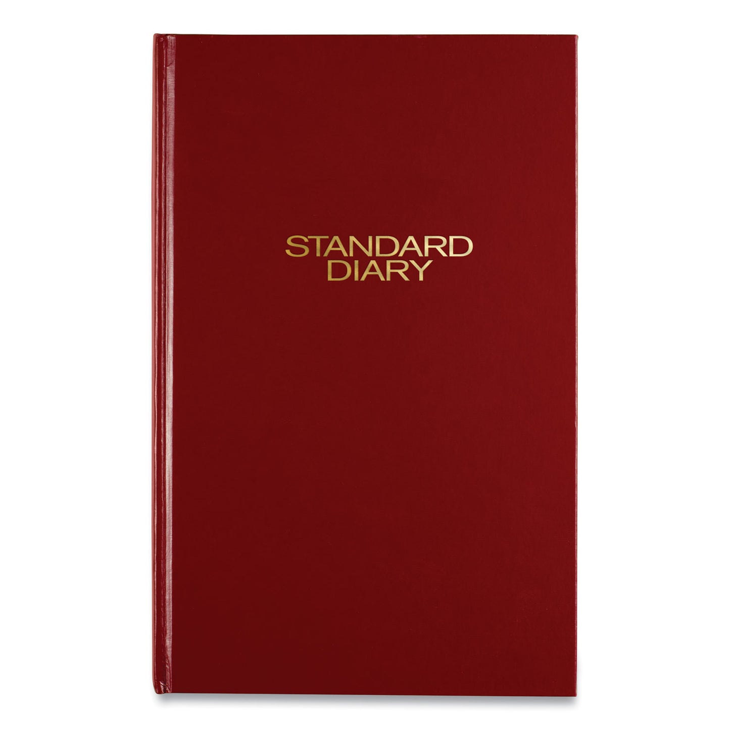 AT-A-GLANCE Standard Diary Daily Diary, 2025 Edition, Wide/Legal Rule, Red Cover, (200) 12 x 7.75 Sheets (SD37613)