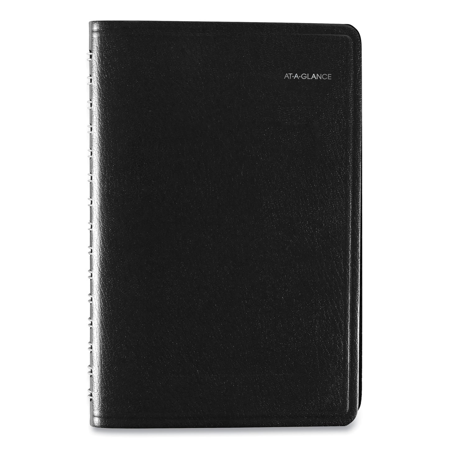 AT-A-GLANCE DayMinder Daily Appointment Book, 8.5 x 5.5, Black Cover, 12-Month (Jan to Dec): 2025 (G10000)