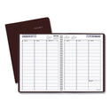 AT-A-GLANCE DayMinder Weekly Appointment Book, Vertical-Column Format, 11 x 8, Burgundy Cover, 12-Month (Jan to Dec): 2025 (G52014)