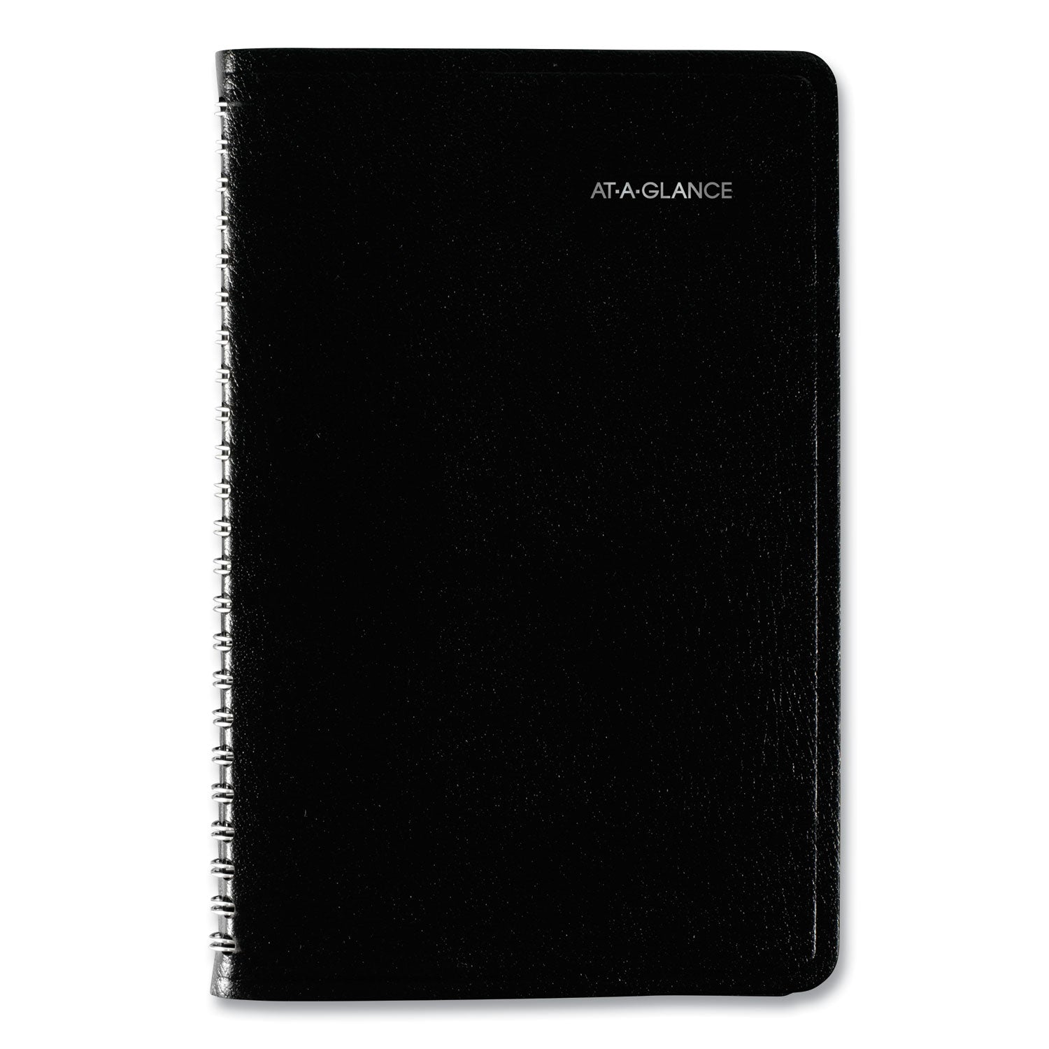 AT-A-GLANCE DayMinder Block Format Weekly Appointment Book, 8.5 x 5.5, Black Cover, 12-Month (Jan to Dec): 2025 (G20000)