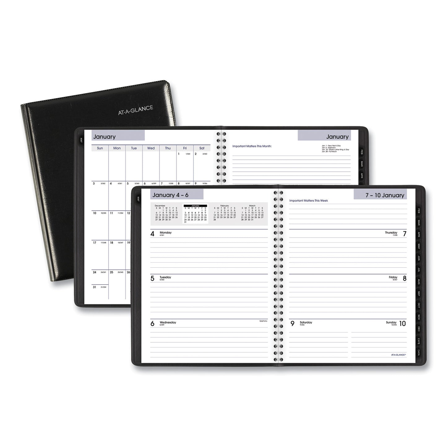 DayMinder G54500 At-A-Glance Executive Weekly/Monthly Planner