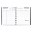 AT-A-GLANCE DayMinder Weekly Planner, Vertical-Column Format, 8.75 x 7, Black Cover, 12-Month (Jan to Dec): 2025 (G59000)