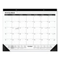 AT-A-GLANCE Academic Year Ruled Desk Pad, 21.75 x 17, White Sheets, Black Binding, Black Corners, 16-Month (Sept to Dec): 2024 to 2025 (SK241600)