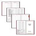 AT-A-GLANCE Standard Diary Daily Journal, 2025 Edition, Wide/Legal Rule, Red Cover, (210) 12 x 7.75 Sheets (SD37713)