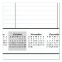 AT-A-GLANCE Academic Year Ruled Desk Pad, 21.75 x 17, White Sheets, Black Binding, Black Corners, 16-Month (Sept to Dec): 2024 to 2025 (SK241600)