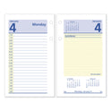 AT-A-GLANCE QuickNotes Desk Calendar Refill, 3.5 x 6, White/Yellow/Blue Sheets, 12-Month (Jan to Dec): 2025 (E51750)