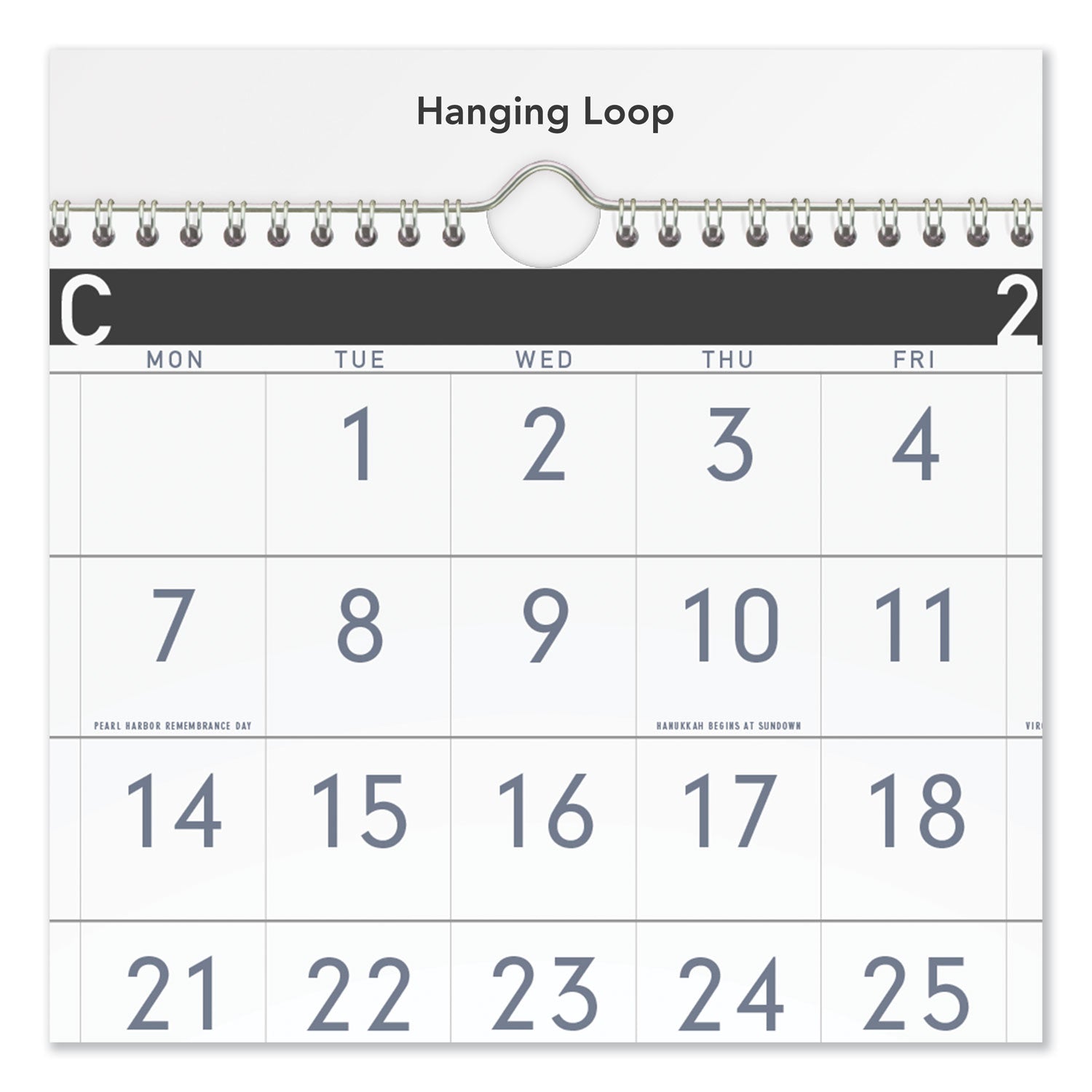 AT-A-GLANCE Three-Month Reference Wall Calendar, Contemporary Artwork/Formatting, 12 x 27, White Sheets, 15-Month: Dec 2024 to Feb 2026 (PM11X28)