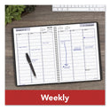 AT-A-GLANCE DayMinder Weekly Appointment Book, Vertical-Column Format, 11 x 8, Black Cover, 12-Month (Jan to Dec): 2025 (G52000)