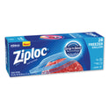 Ziploc Zipper Freezer Bags, 1 gal, 9.6" x 12.1", Clear, 28/Box (314445BX)