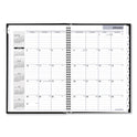 AT-A-GLANCE DayMinder Hard-Cover Monthly Planner, Ruled Blocks, 11.75 x 8, Black Cover, 14-Month: Dec 2024 to Jan 2026 (G470H00)