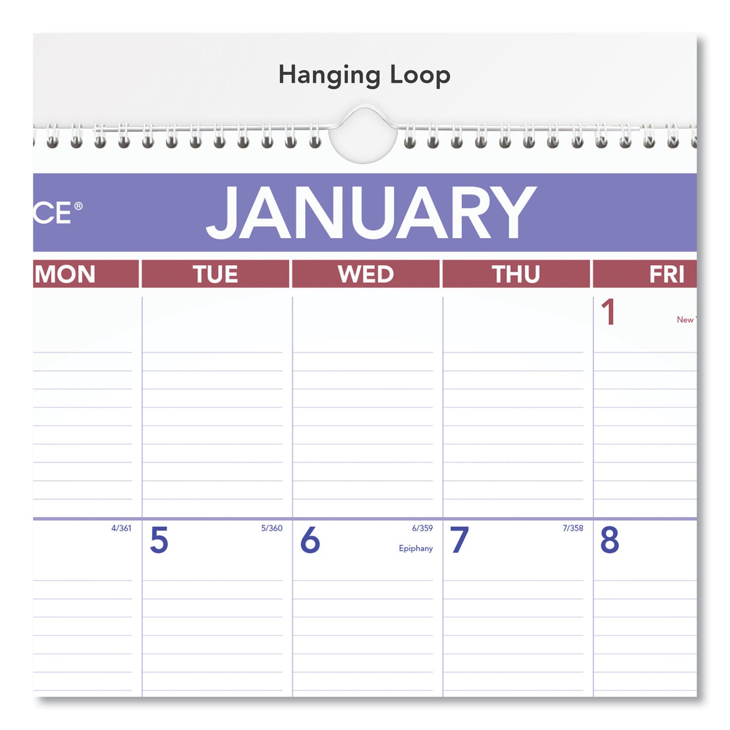AT-A-GLANCE Erasable Wall Calendar, 15.5 x 22.75, White Sheets, 12-Month (Jan to Dec): 2025 (PMLM0328)