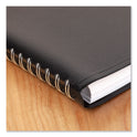 AT-A-GLANCE DayMinder Daily Appointment Book, 8.5 x 5.5, Black Cover, 12-Month (Jan to Dec): 2025 (G10000)