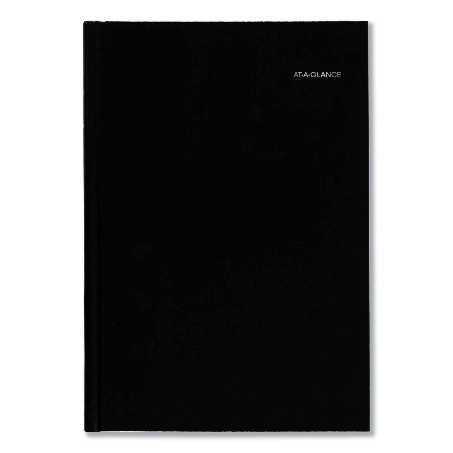 AT-A-GLANCE DayMinder Hard-Cover Monthly Planner, Ruled Blocks, 11.75 x 8, Black Cover, 14-Month: Dec 2024 to Jan 2026 (G470H00)