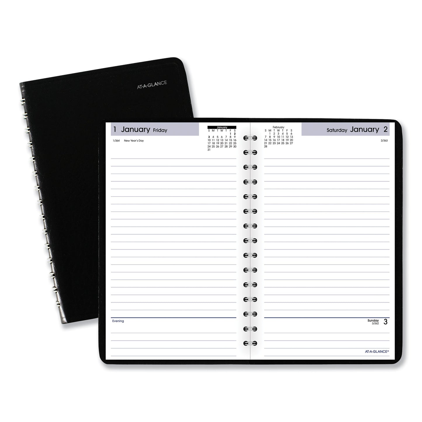 At-A-Glance Daily Planner, DayMinder (SK4600)