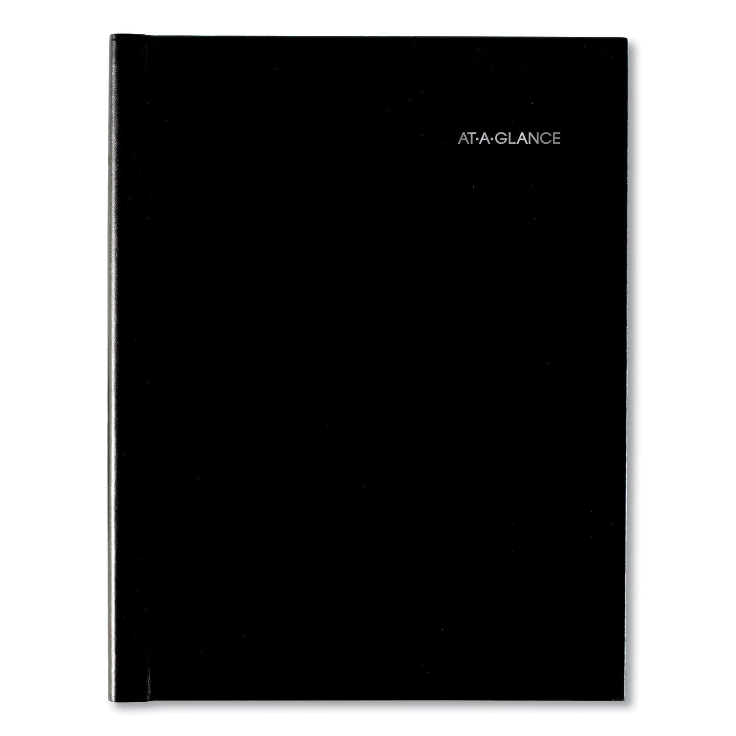 AT-A-GLANCE DayMinder Hardcover Weekly Vertical-Column Format Appointment Book, 11 x 8, Black Cover, 12-Month (Jan to Dec): 2025 (G520H00)