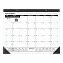 AT-A-GLANCE Ruled Desk Pad, 22 x 17, White Sheets, Black Binding, Black Corners, 12-Month (Jan to Dec): 2025 (SK2400)