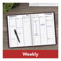 AT-A-GLANCE DayMinder Weekly Appointment Book, Vertical-Column Format, 11 x 8, Burgundy Cover, 12-Month (Jan to Dec): 2025 (G52014)