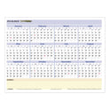 AT-A-GLANCE QuickNotes Mini Erasable Wall Planner, 16 x 12, White/Blue/Yellow Sheets, 12-Month (Jan to Dec): 2025 (PM550B28)