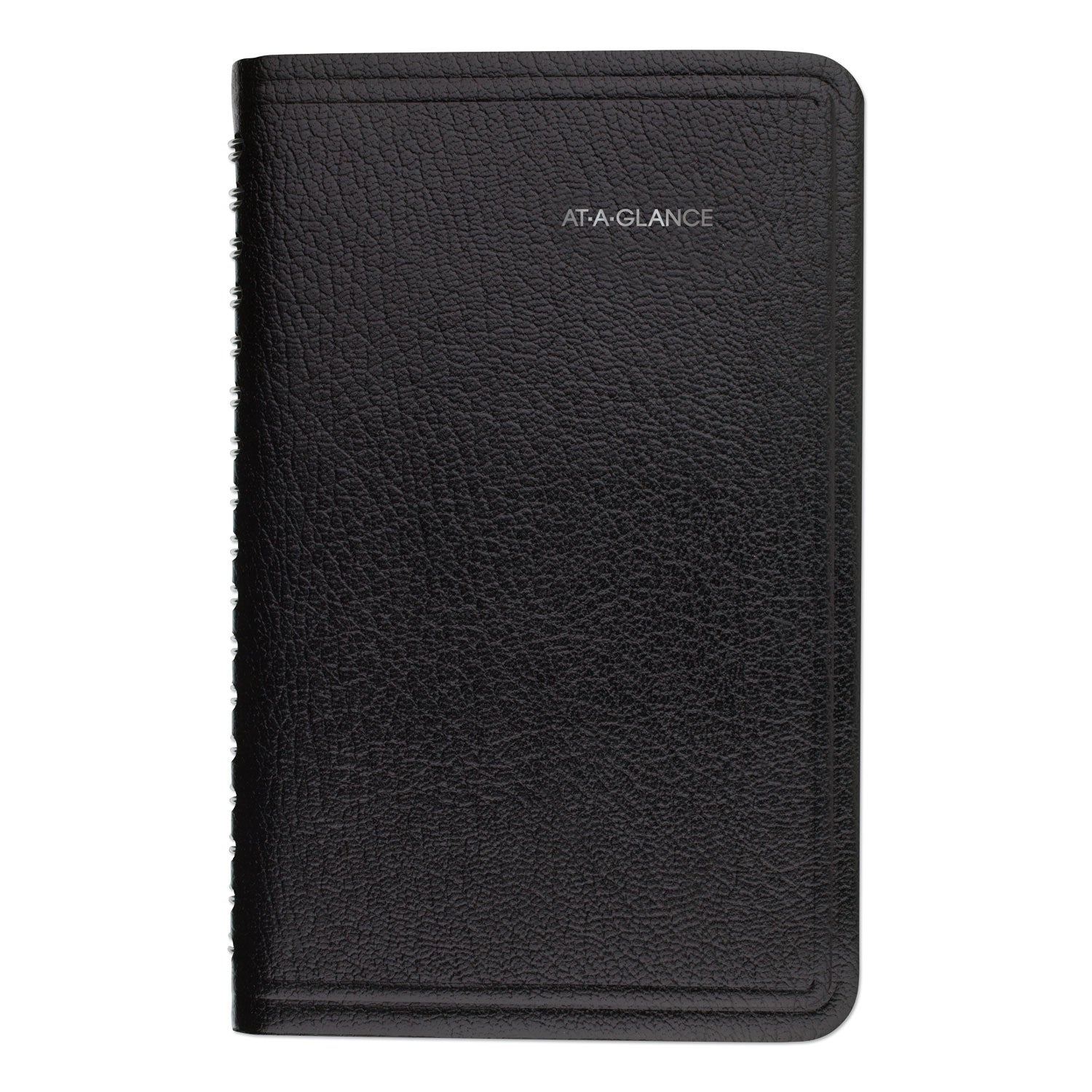 AT-A-GLANCE DayMinder Weekly Pocket Appointment Book with Telephone/Address Section, 6 x 3.5, Black Cover, 12-Month (Jan to Dec): 2025 (G25000)