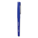 Universal Porous Point Pen, Stick, Medium 0.7 mm, Blue Ink, Blue Barrel, Dozen (50501)