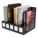 Advantus Literature File, Five Slots, 13.25 x 10 x 10.25, Black (34092)