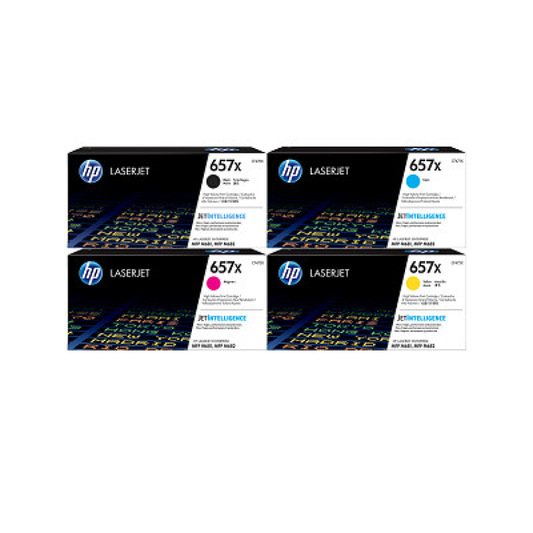HP 657X Toner Cartridge Set