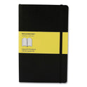 Moleskine Hard Cover Notebook, 1-Subject, Quadrille Rule, Black Cover, (120) 8.25 x 5 Sheets (701139)