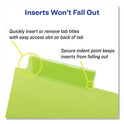 Avery Big Tab Insertable One-Pocket Plastic Dividers, 5-Tab, 11.13 x 9.25, Assorted, 1 Set (07714)