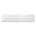 Berkley Square Individually Wrapped Mediumweight Cutlery, Knives, White, 1,000/Carton (1101000)