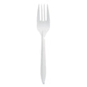 Berkley Square Individually Wrapped Mediumweight Cutlery, Forks, White, 1,000/Carton (1102000)