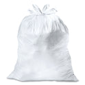 Glad Tall Kitchen Quick-Tie Bags, Tie-Flap, 13 gal, 23.75" x 28", White, 200/Box (15931)