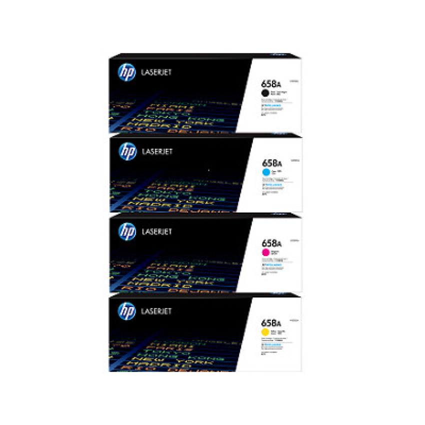 HP 658A Toner Cartridge Set