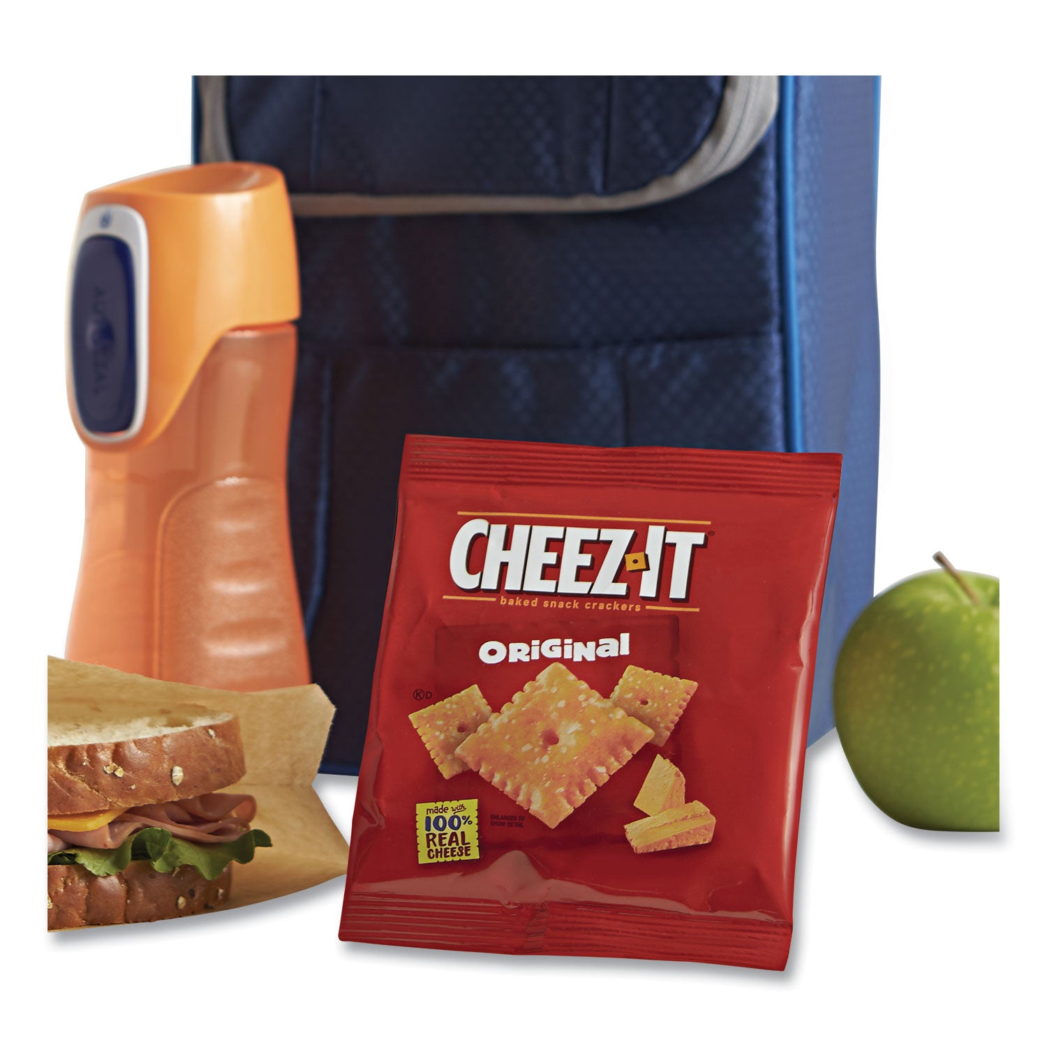 Cheez-It Baked Snack Crackers, 1.5 oz Bag, 60/Carton (SUB12261)