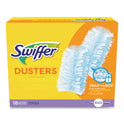 Swiffer Dusters Refill, Dust Lock Fiber, Lavender Scent, Light Blue, 18/Box (99037)