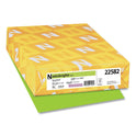 Astrobrights Color Paper, 24 lb Bond Weight, 8.5 x 14, Terra Green, 500/Ream (22582)