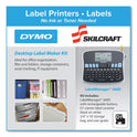 AbilityOne 7490016576124, SKILCRAFT Dymo LabelManager 360D Desktop Label Maker Kit, 2 Lines, 2.8 x 7.76 x 5.91