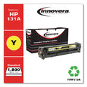 Innovera Remanufactured Yellow Toner, Replacement for 131A (CF212A), 1,800 Page-Yield