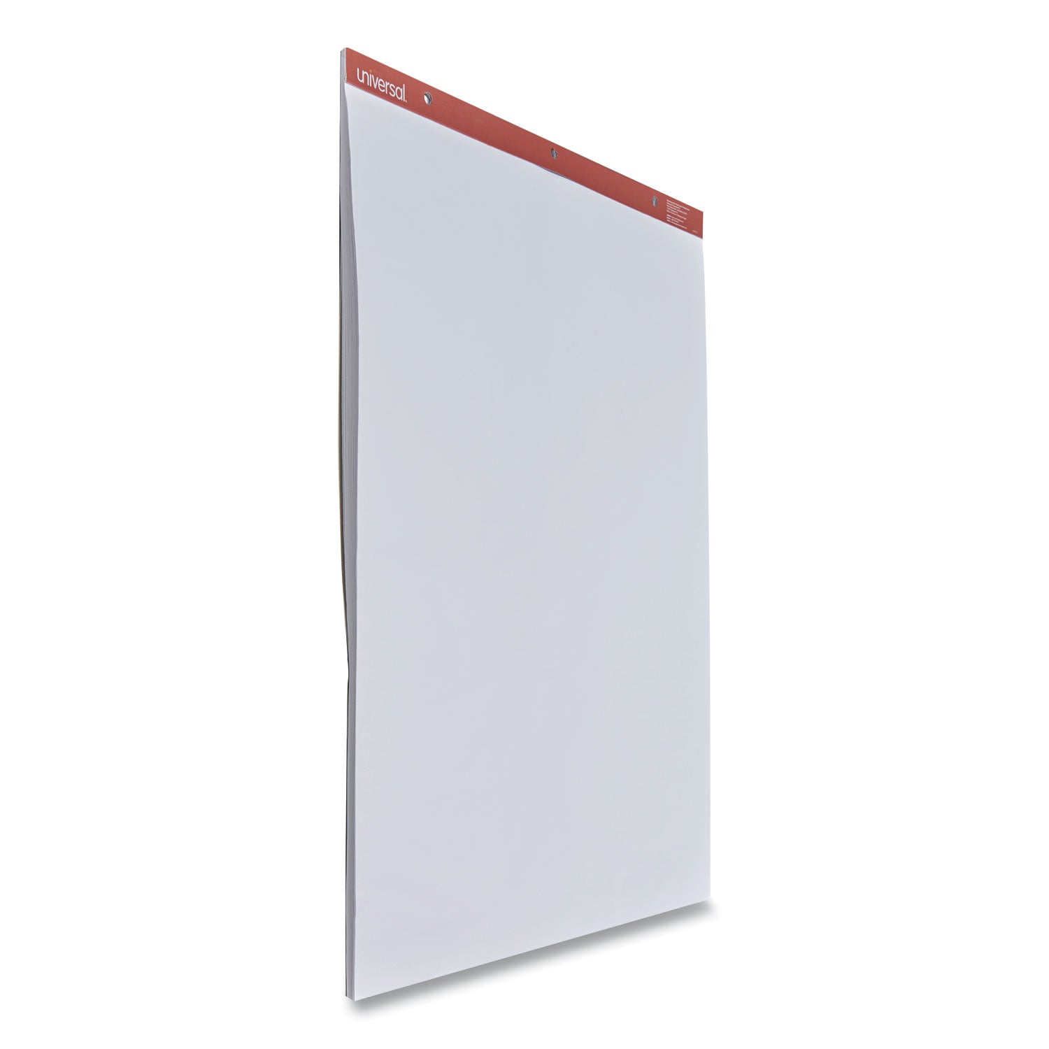 Universal Easel Pads/Flip Charts, Unruled, 27 x 34, White, 50 Sheets, 2/Carton (35600)