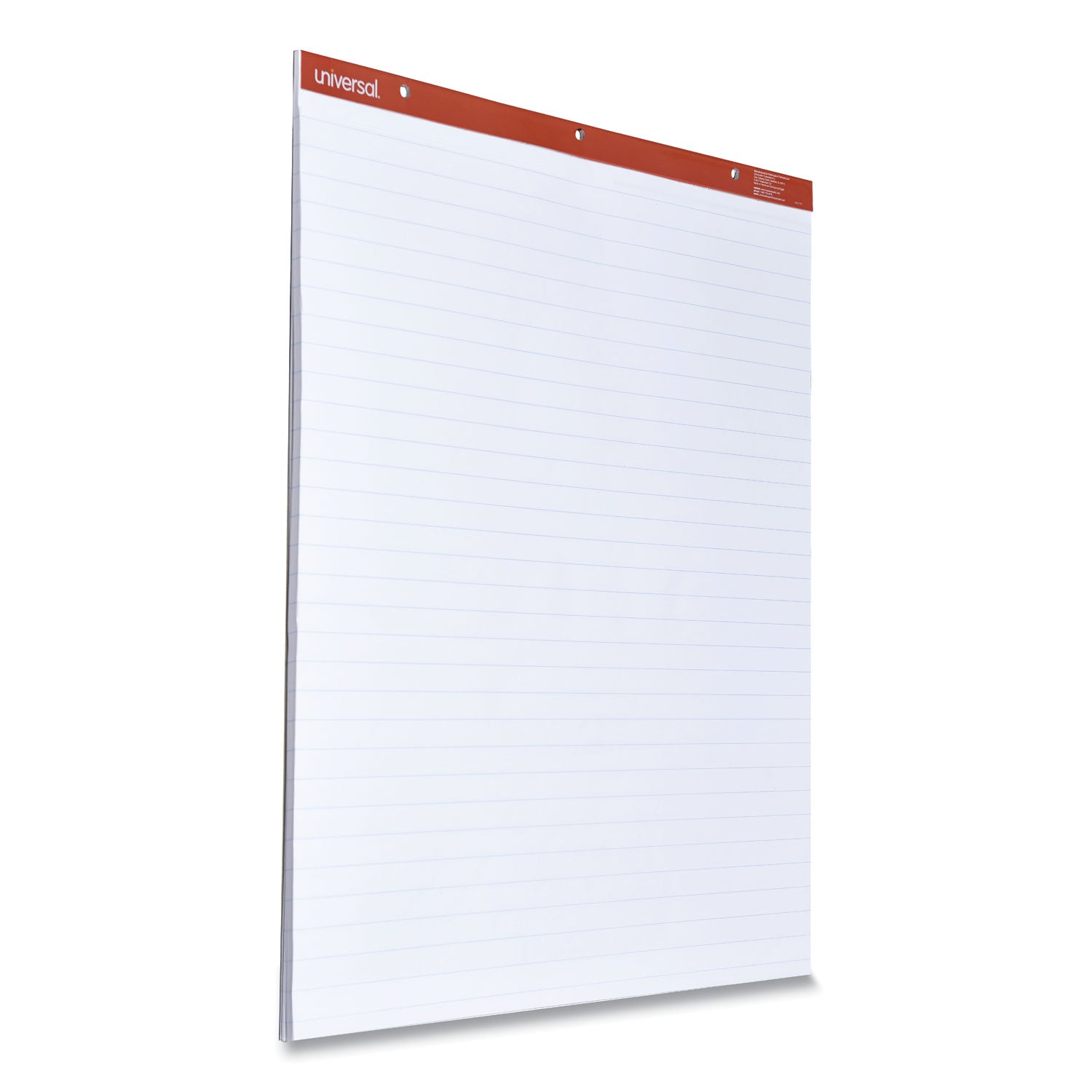 Universal Easel Pads/Flip Charts, Presentation Format (1" Rule), 27 x 34, White, 50 Sheets, 2/Carton (35601)