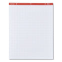 Universal Easel Pads/Flip Charts, Quadrille Rule (1 sq/in), 27 x 34, White, 50 Sheets, 2/Carton (35602)