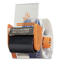 Duck Bladesafe Antimicrobial Tape Gun with One Roll of Tape, 3" Core, For Rolls Up to 2" x 60 yds, Orange (1078566)